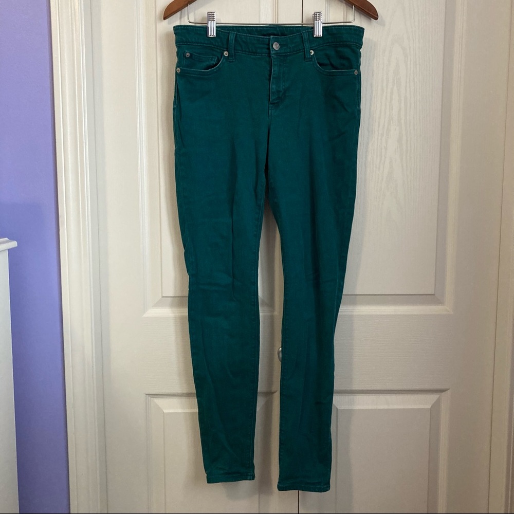 Gap greenish blue legging skinny jeans